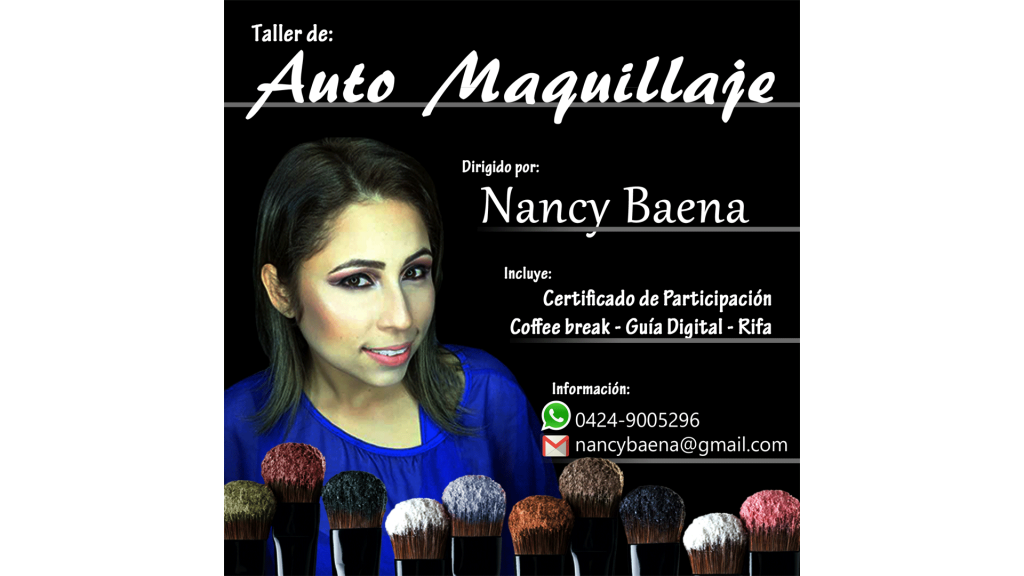 Design para curso de maquiagem